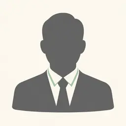 Illustrated avatar for an anonymous security leader at a publicly traded fintech